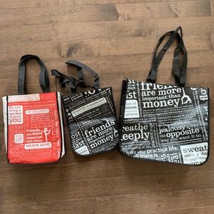 FREE with purchase 💕 Lululemon Reusable Bags